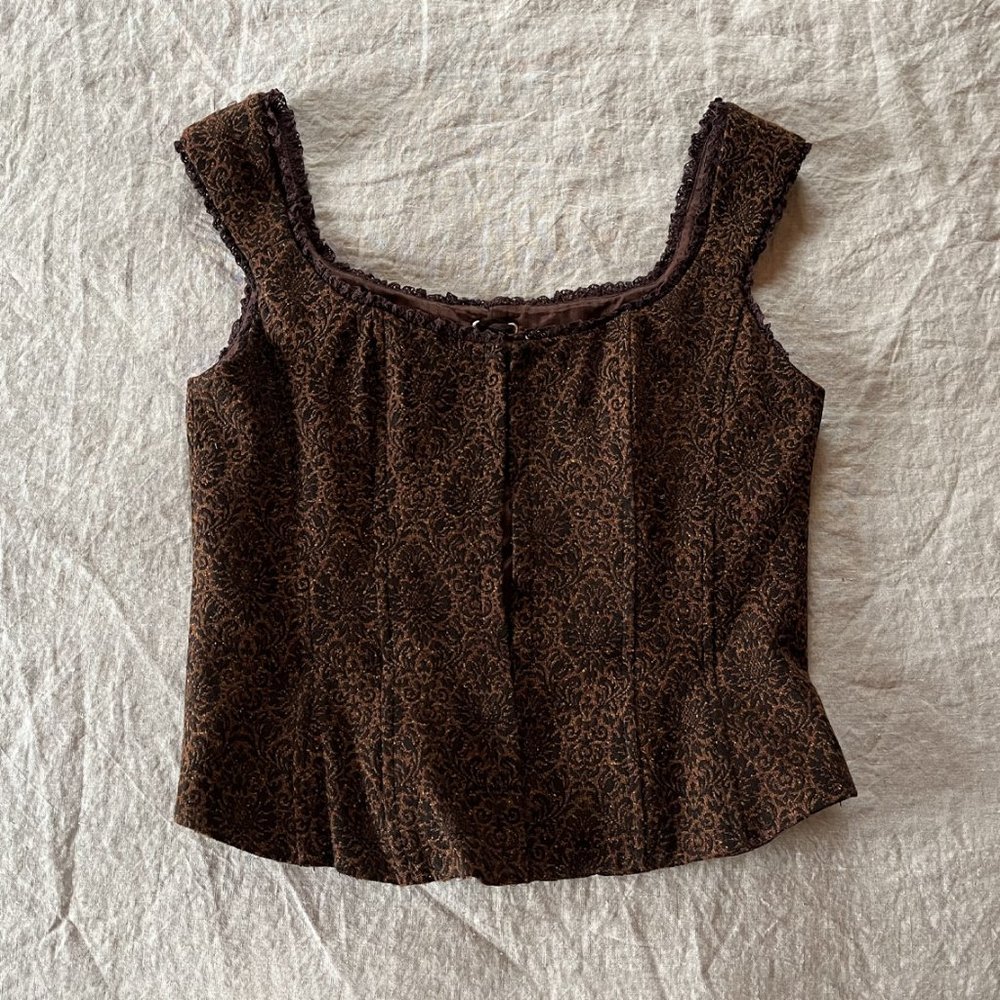 Nanette Lepore Bustier/Vest/Corset Top